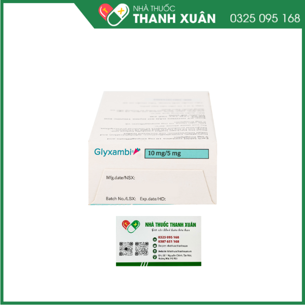 Glyxambi 10mg/5mg trị đái tháo đường tuýp 2